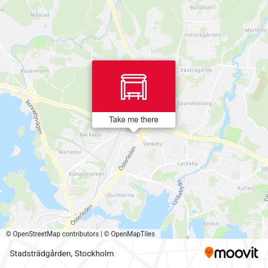 Stadsträdgården map