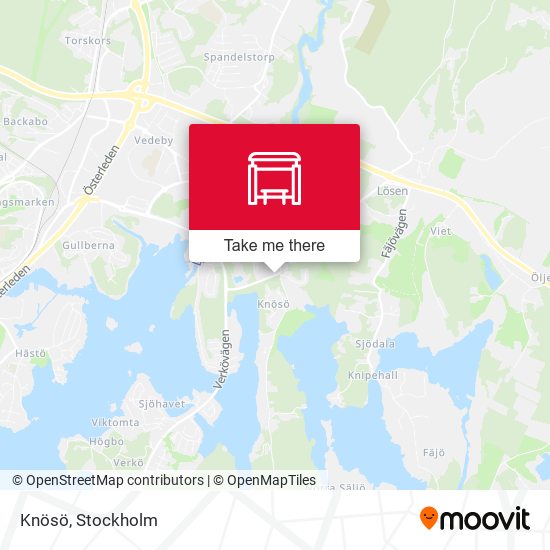 Knösö map