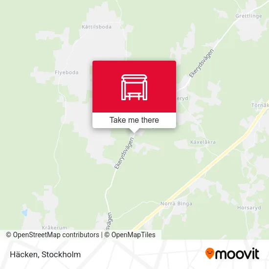 Häcken map