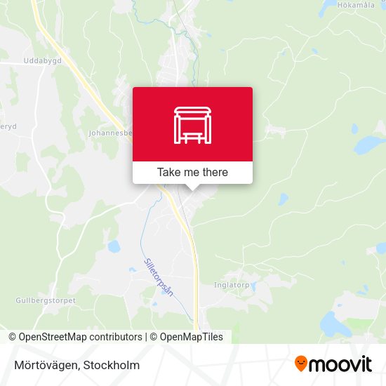 Mörtövägen map