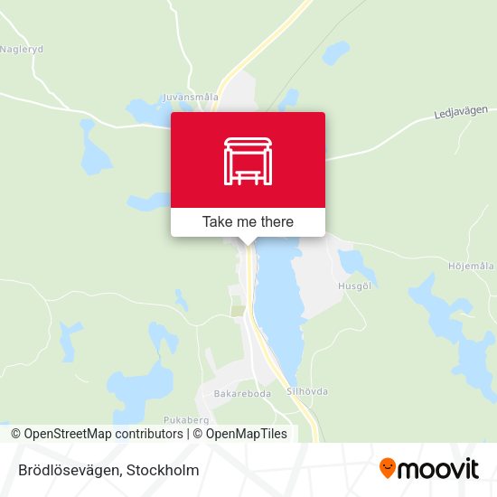 Brödlösevägen map