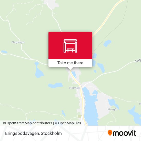 Eringsbodavägen map