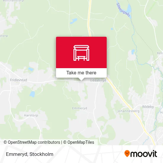 Emmeryd map