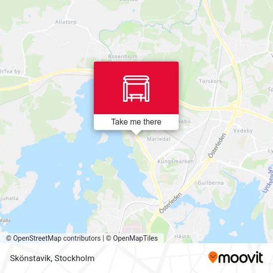 Skönstavik map