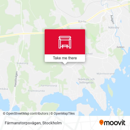 Färmanstorpsvägen map