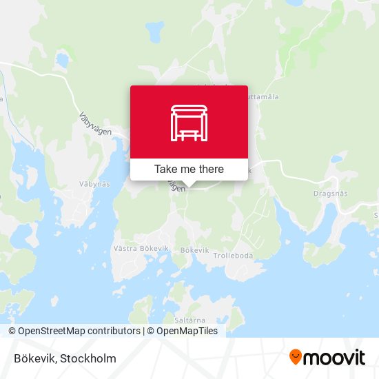 Bökevik map