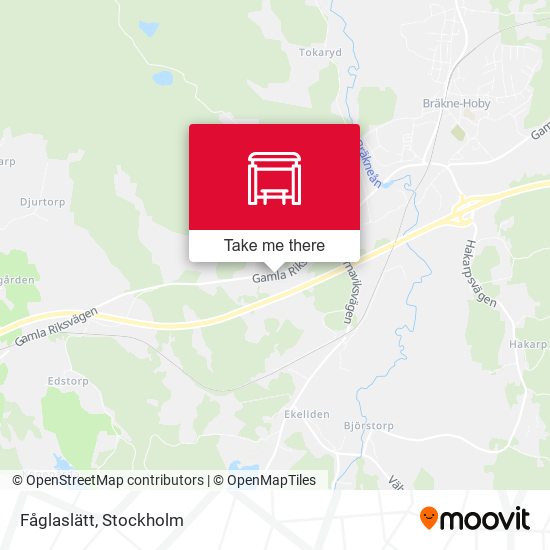 Fåglaslätt map