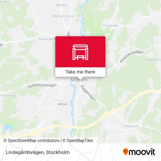 Lindegårdsvägen map