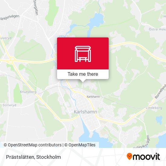 Prästslätten map