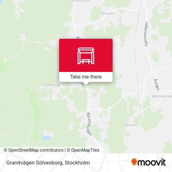 Granitvägen Sölvesborg map