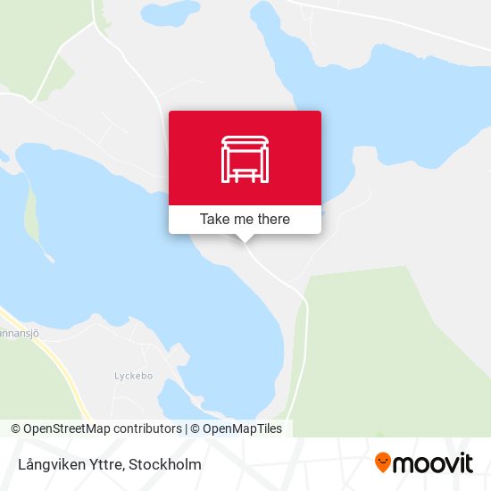 Långviken Yttre map