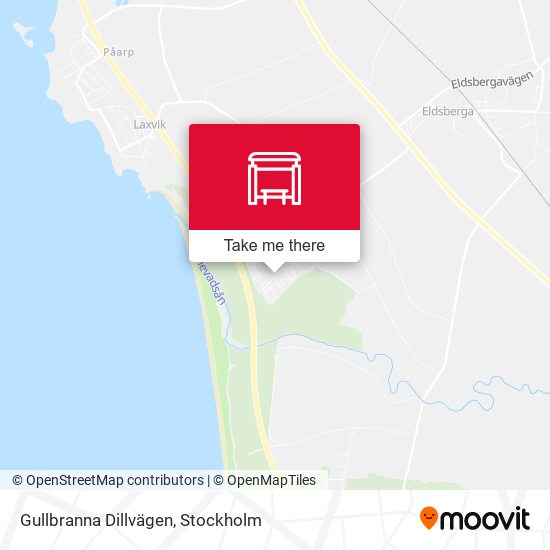 Gullbranna Dillvägen map