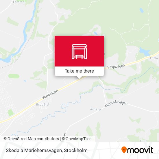 Skedala Mariehemsvägen map