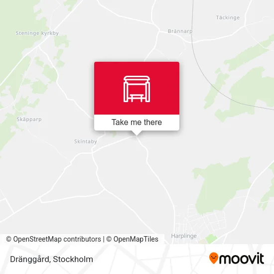 Dränggård map