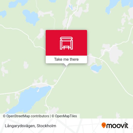 Långarydsvägen map