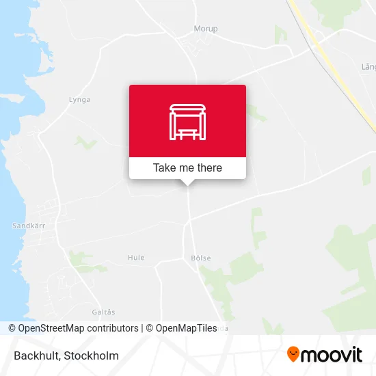 Backhult map