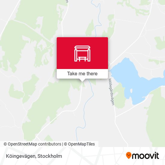 Köingevägen map