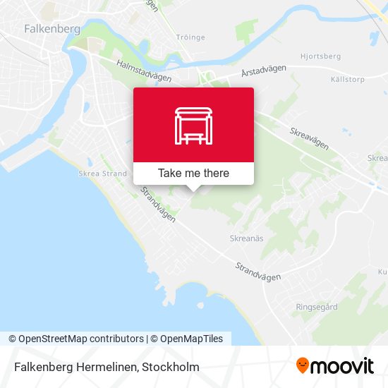 Falkenberg Hermelinen map