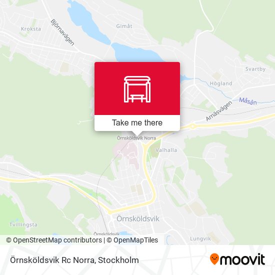Örnsköldsvik Rc Norra map
