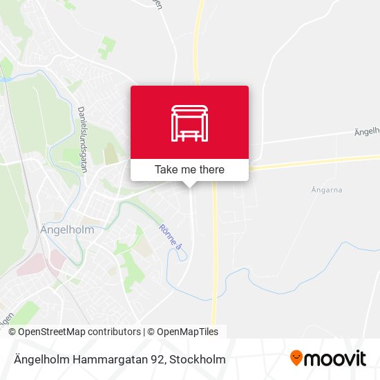 Ängelholm Hammargatan 92 map
