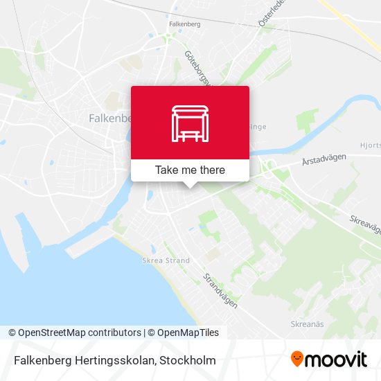 Falkenberg Hertingsskolan map