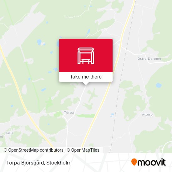 Torpa Björsgård map