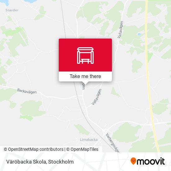 Väröbacka Skola map