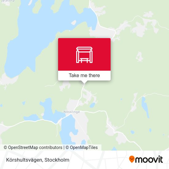 Körshultsvägen map