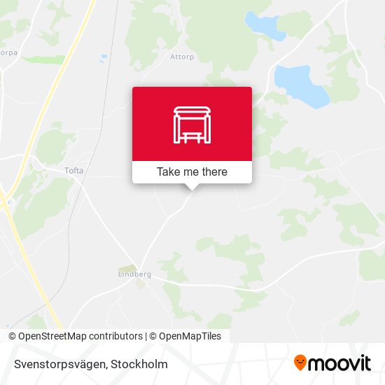 Svenstorpsvägen map