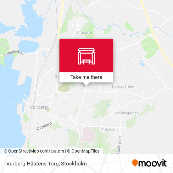 Varberg Håstens Torg map