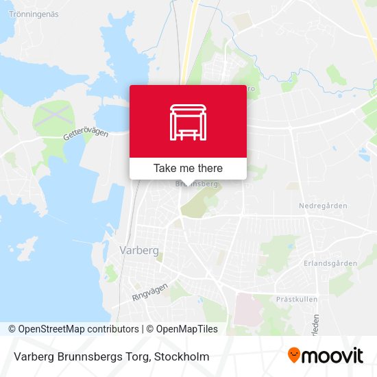 Varberg Brunnsbergs Torg map