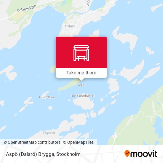Aspö (Dalarö) Brygga map