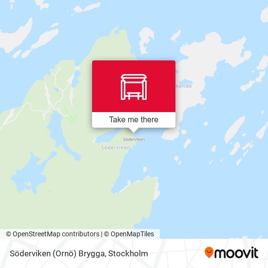 Söderviken (Ornö) Brygga map