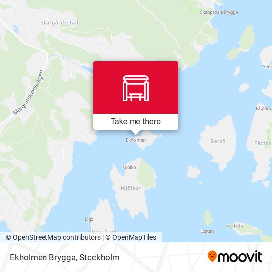 Ekholmen Brygga map