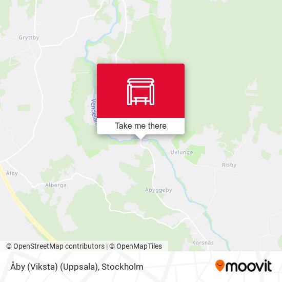 Åby (Viksta) (Uppsala) map