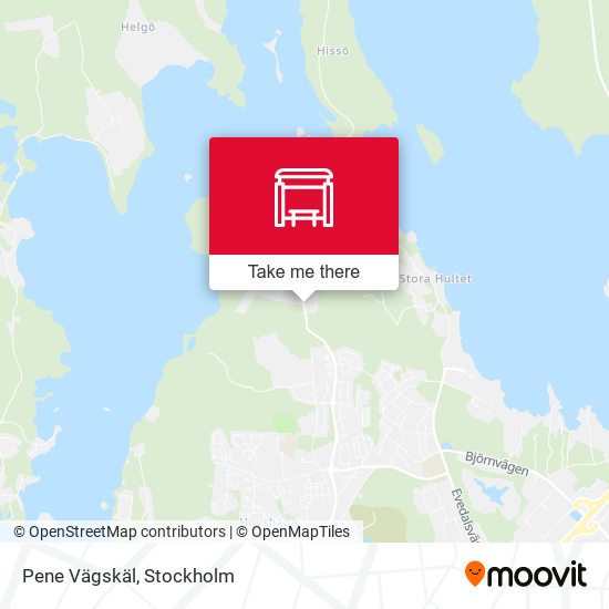 Pene Vägskäl map