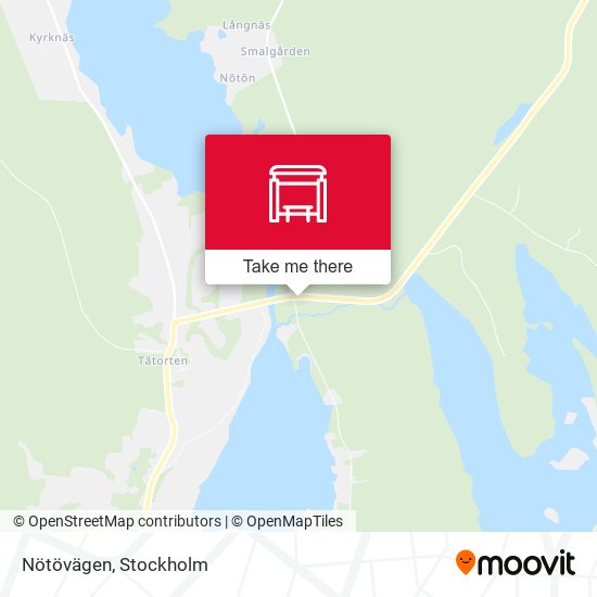 Nötövägen map