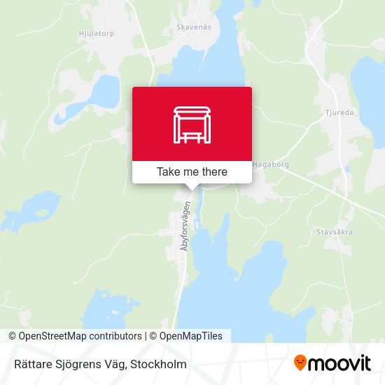 Rättare Sjögrens Väg map