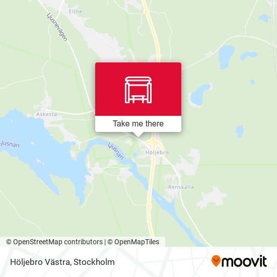 Höljebro Västra map