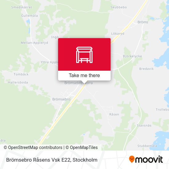 Brömsebro Råsens Vsk E22 map