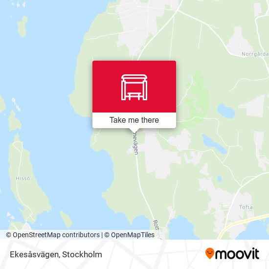 Ekesåsvägen map