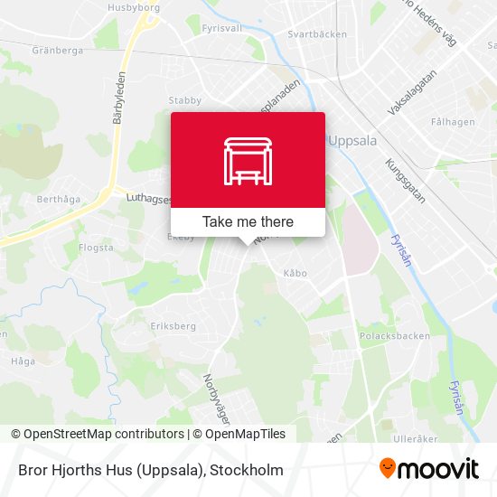 Bror Hjorths Hus (Uppsala) map