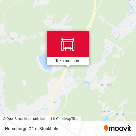 Hornsborgs Gård map