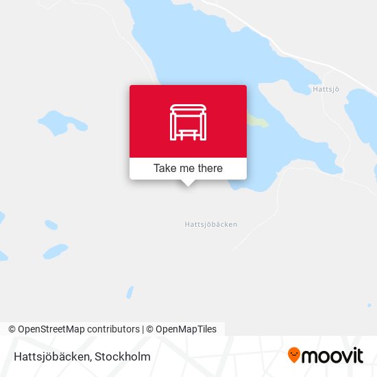 Hattsjöbäcken map
