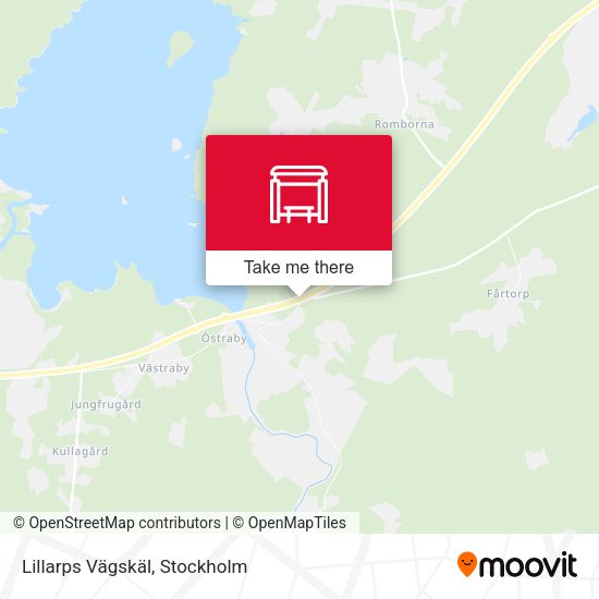Lillarps Vägskäl map