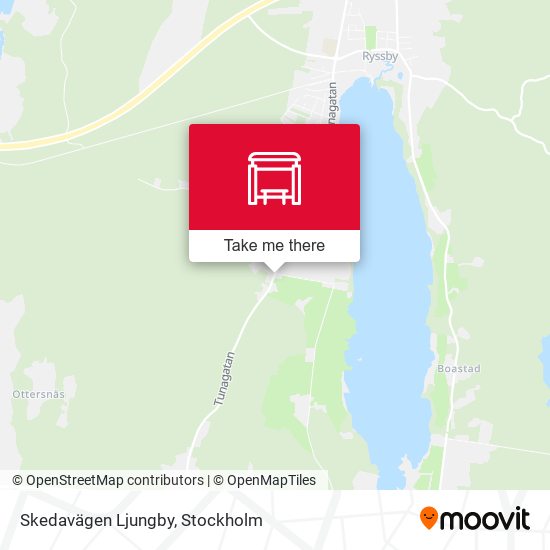 Skedavägen Ljungby map