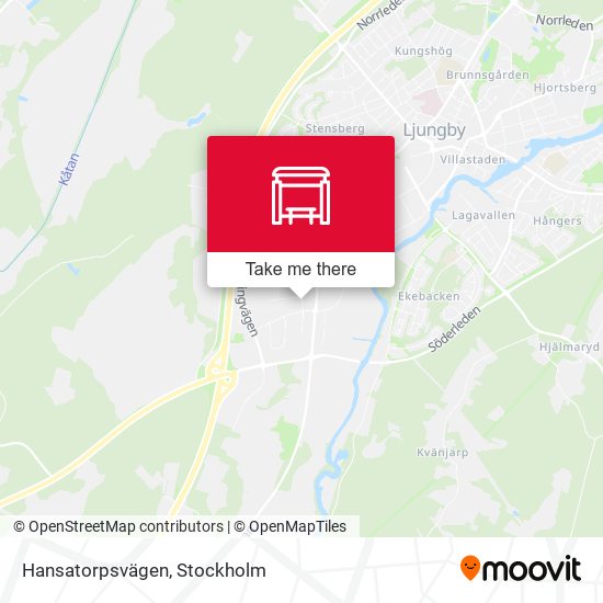 Hansatorpsvägen map