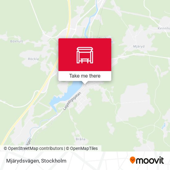 Mjärydsvägen map