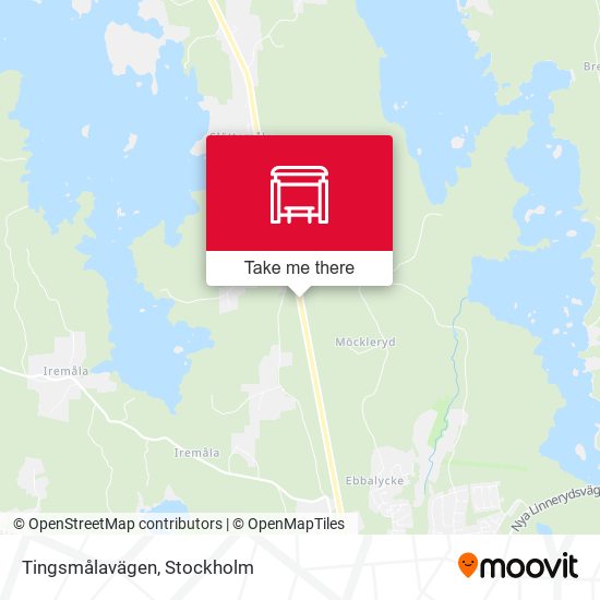 Tingsmålavägen map