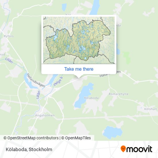 Kölaboda map